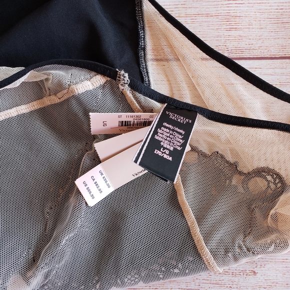 NWT Victoria's Secret Dragon Applique High Waist Mesh Cheeky Panty - Picture 6 of 7